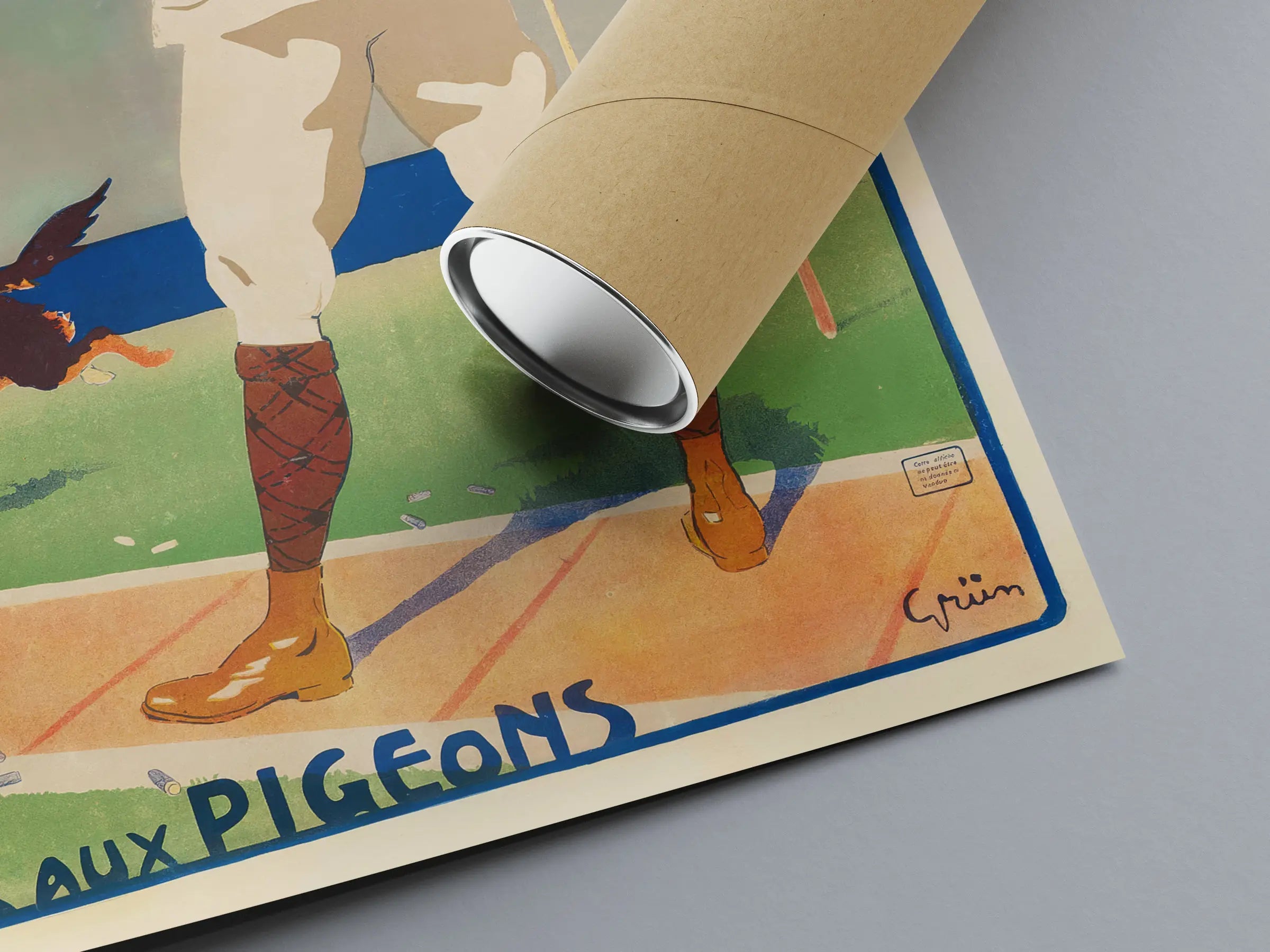 Vintage-Reiseplakat „Monte-Carlo“ – Jules-André Grün – High Definition – mattes Papier 230 g/m²