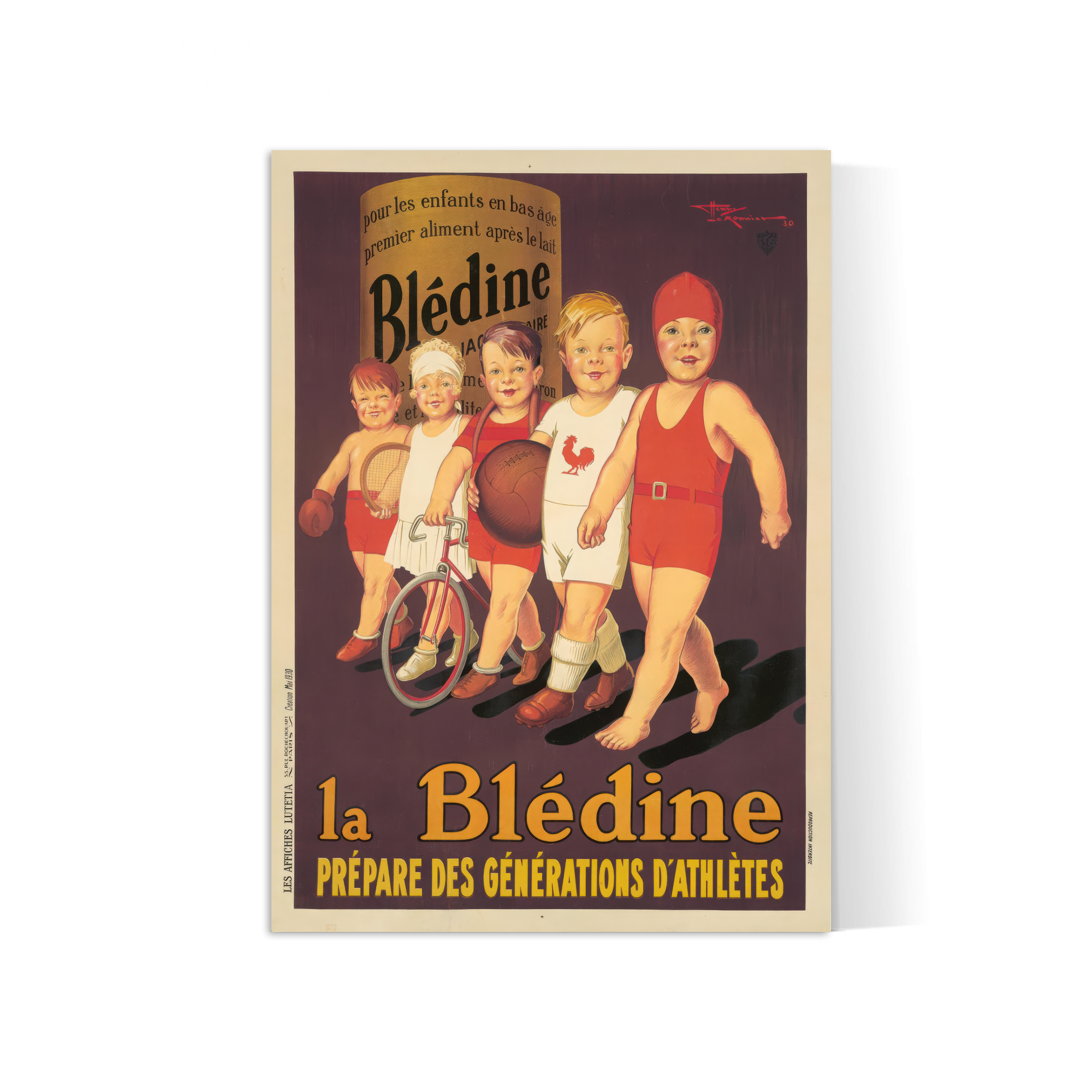 Vintage-Bergplakat „Grindelwald“ – Hans G. Jegerlehner – High Definition – mattes Papier 230 g/m²