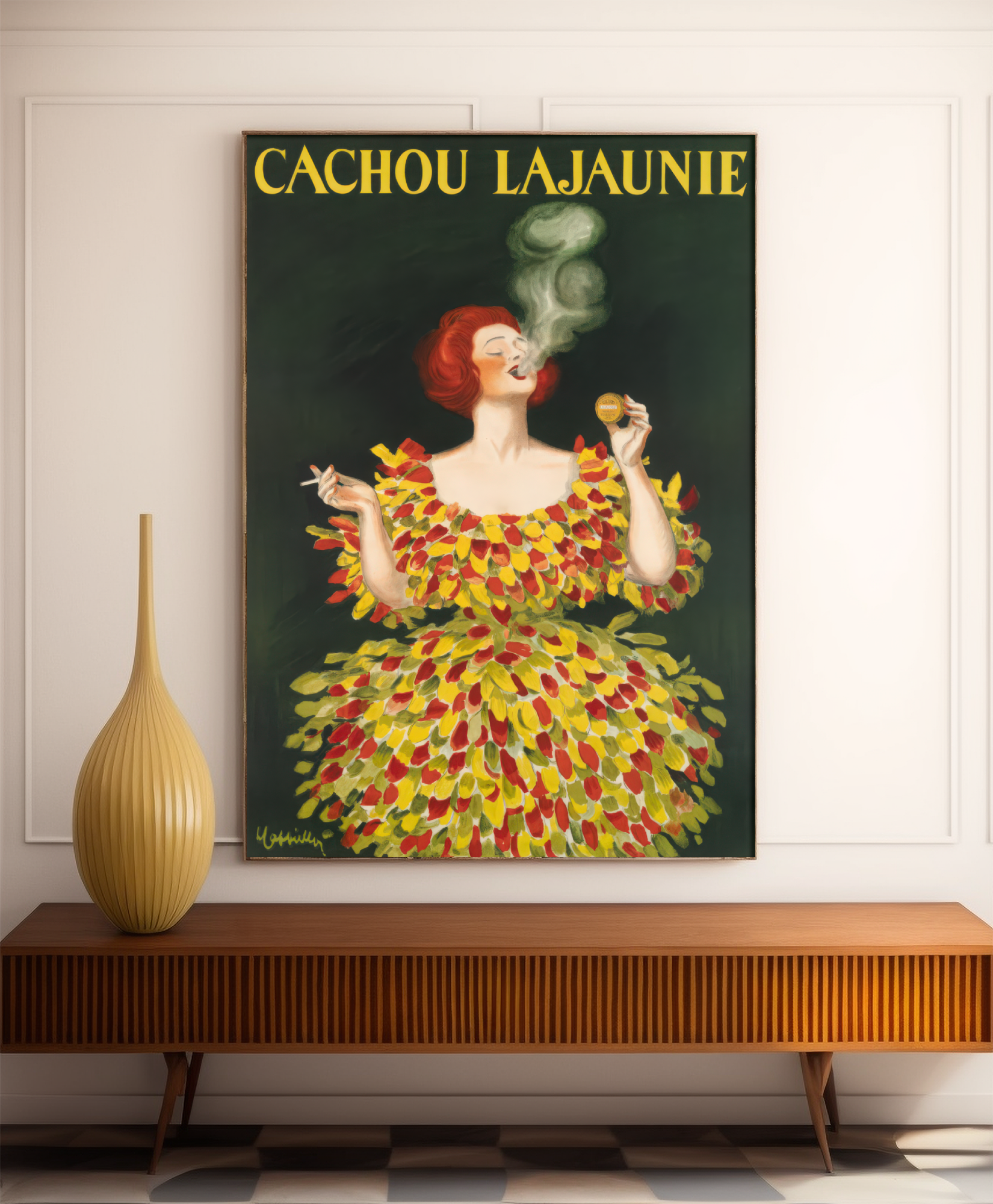 Vintage-Alkoholplakat „Pedro Domecq“ – Leonetto Cappiello – High Definition – mattes Papier 230 g/m2