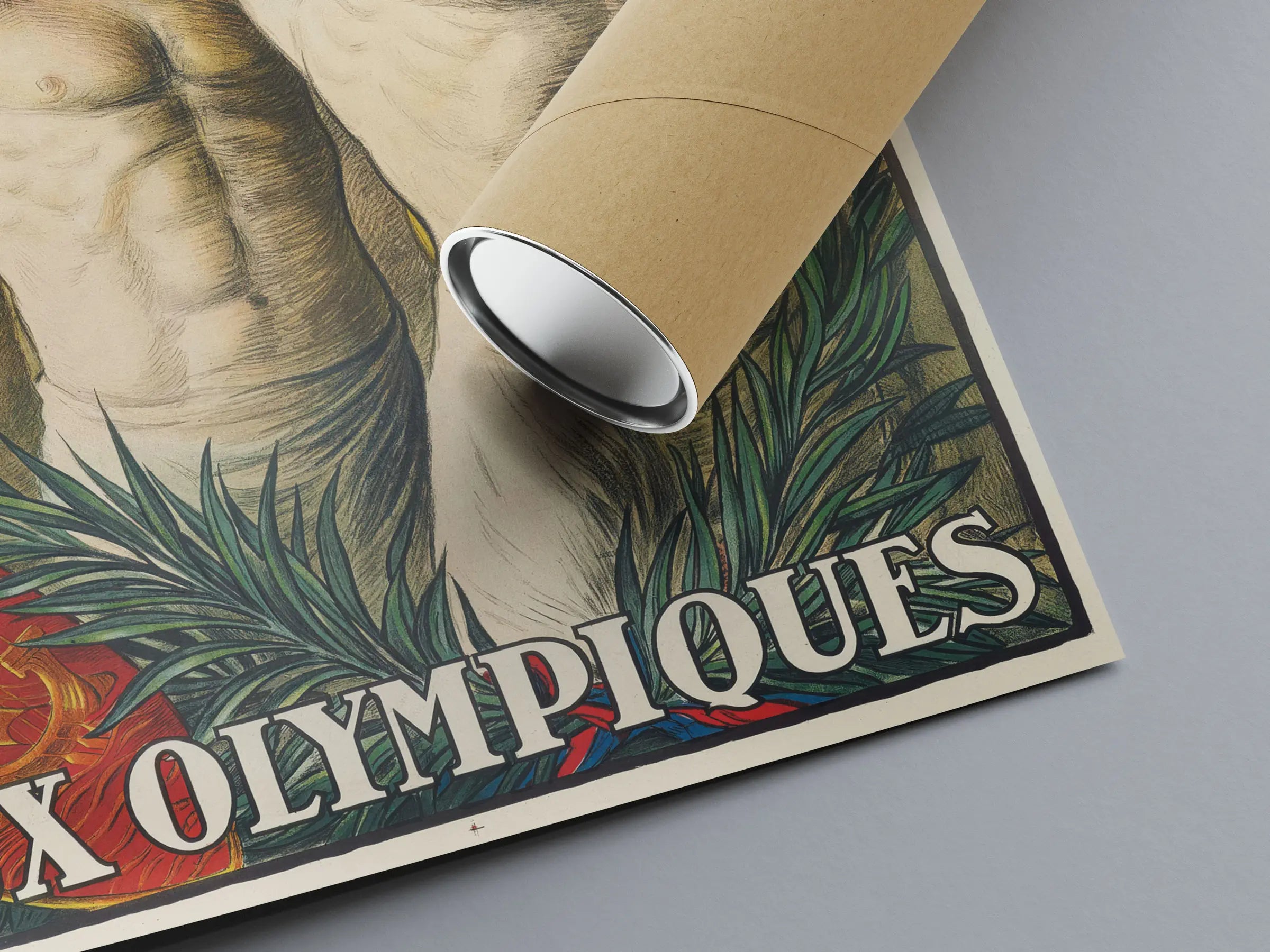 Vintage-Plakat der Olympischen Spiele „Paris 1924“ – Jean Droit – High Definition – mattes Papier 230 g/m²
